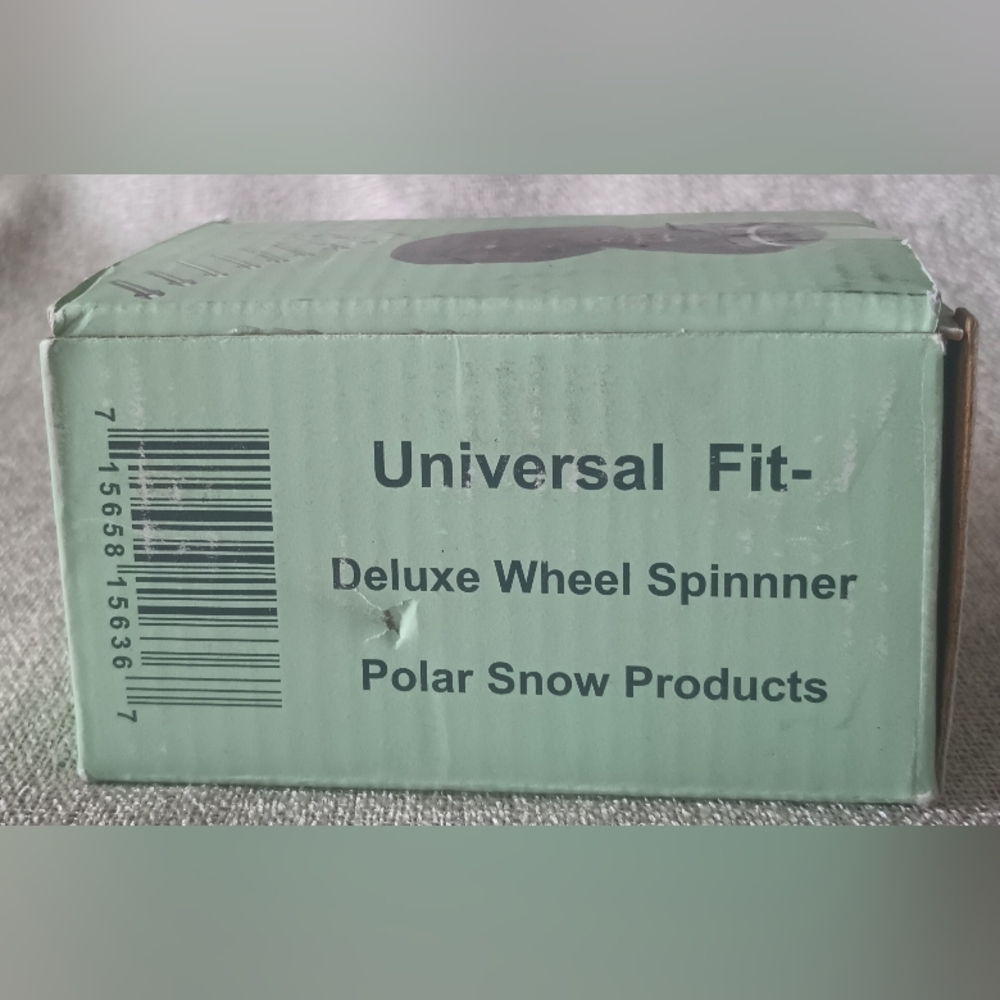 Universal Fit Deluxe Wheel Spinner Polar Snow Products